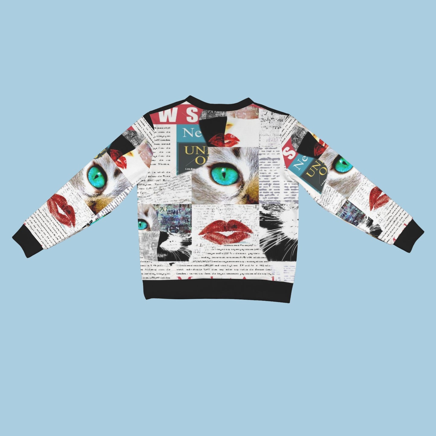 NEWSPAPER CARDIGAN