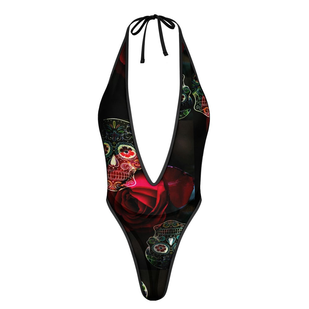 JUMPSUIT BEACH SKULL