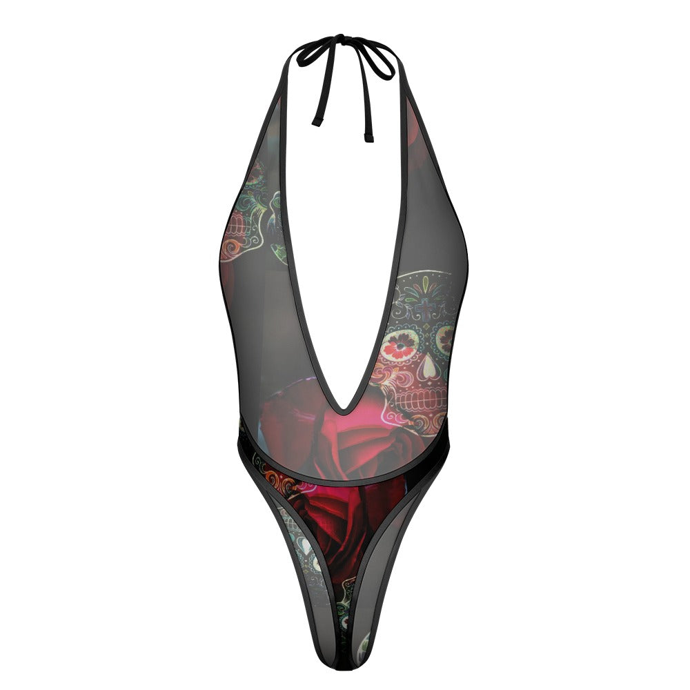 JUMPSUIT BEACH SKULL