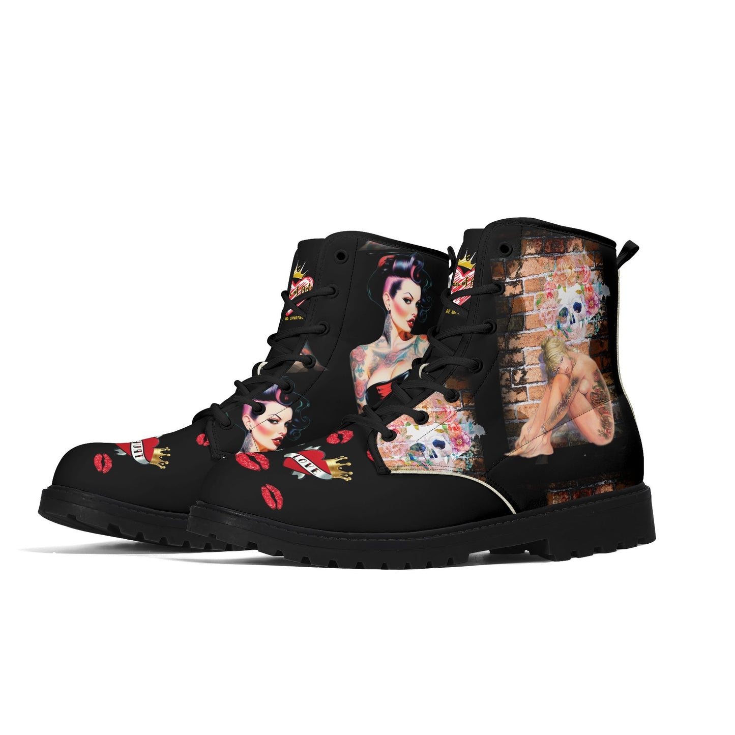 TATTOO LADY BOOTS