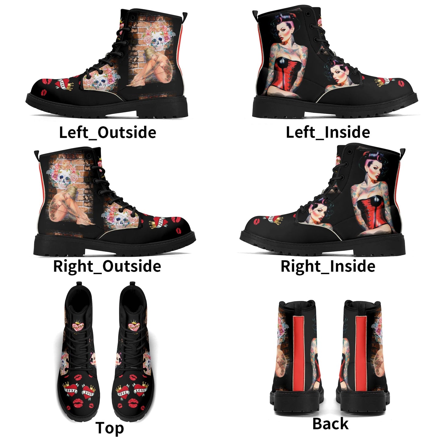 TATTOO LADY BOOTS