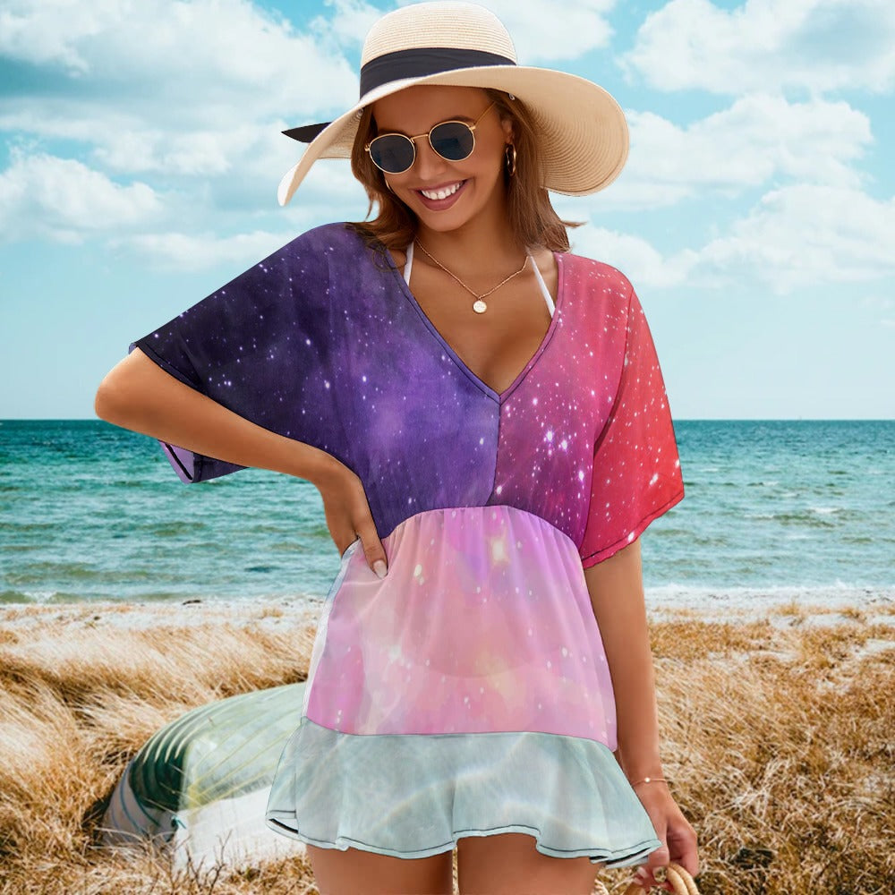 GLITTER SKY DRESS