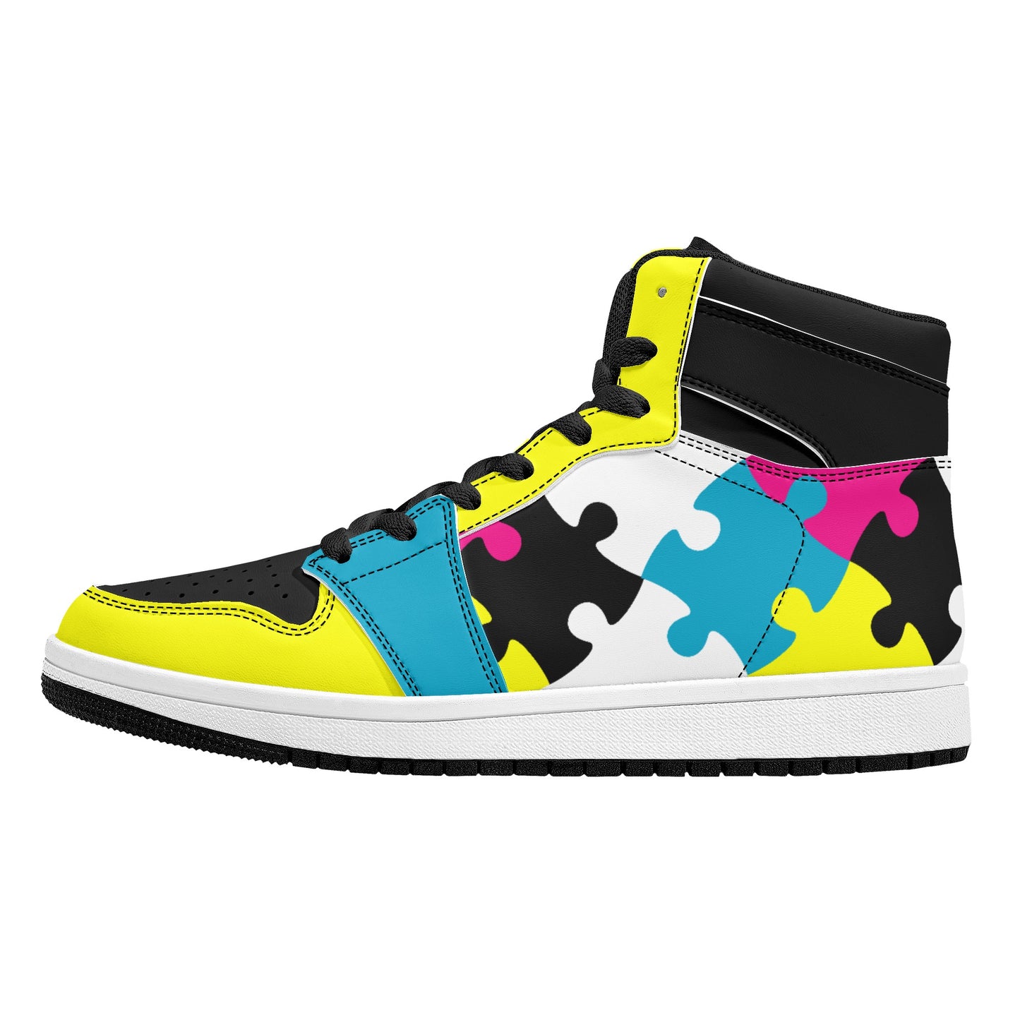 HIGH TOP PUZZLE SNEAKERS