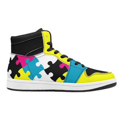 HIGH TOP PUZZLE SNEAKERS