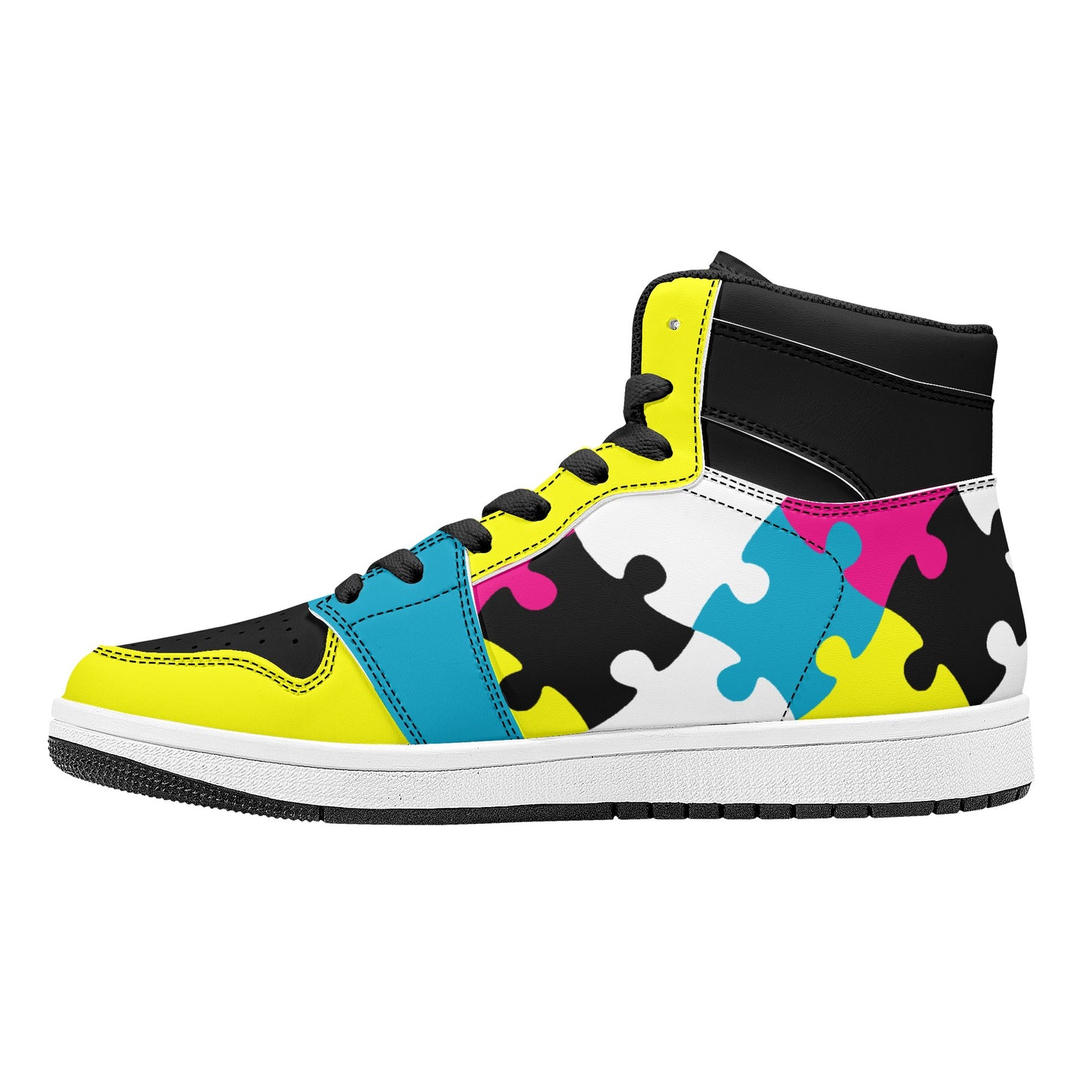 HIGH TOP PUZZLE SNEAKERS