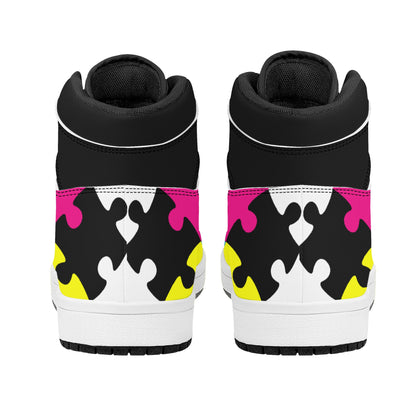 HIGH TOP PUZZLE SNEAKERS