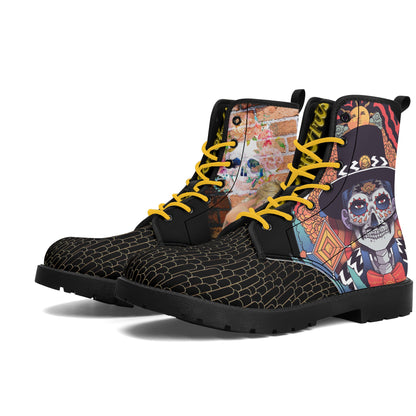 MEXICAN SKULL BOOTS