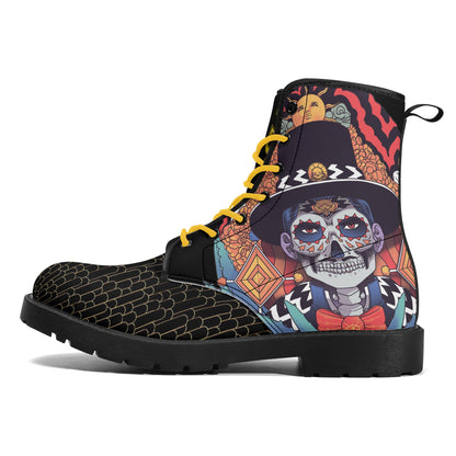 MEXICAN SKULL BOOTS