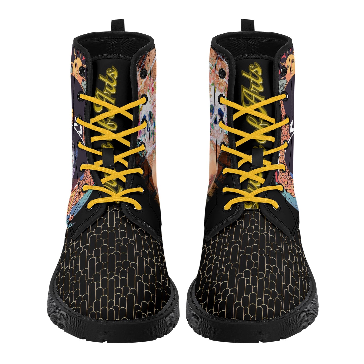 MEXICAN SKULL BOOTS