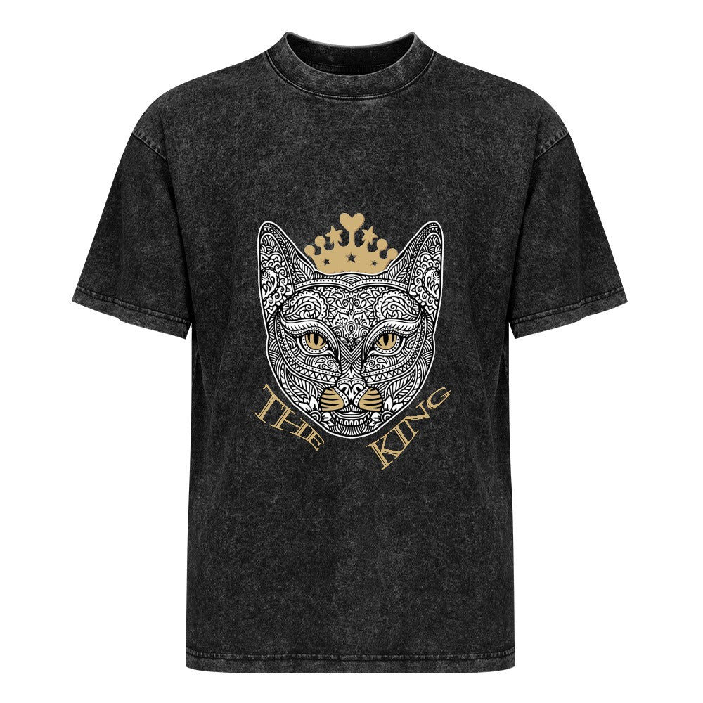 T-SHIRT VINTAGETHE CAT KING