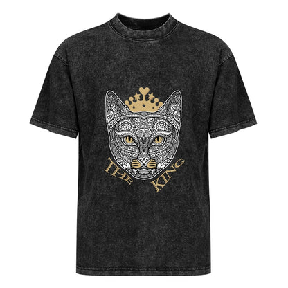 T-SHIRT VINTAGETHE CAT KING