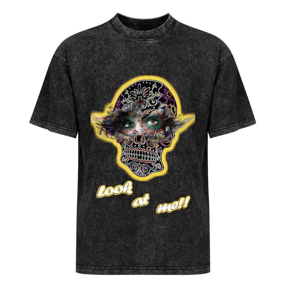 T-SHIRT MEXICAN EYES SKULL