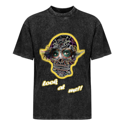 T-SHIRT MEXICAN EYES SKULL