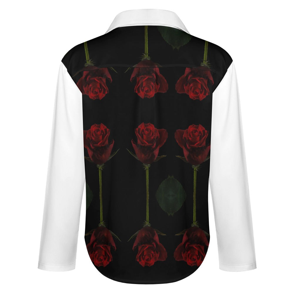 SHIRT SKULL ROSE