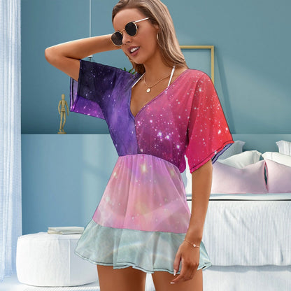 GLITTER SKY DRESS