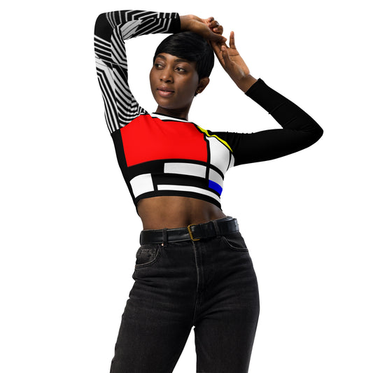 CROP TOP QUEEN MONDRIAN